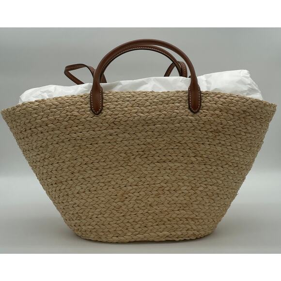 SOLD!❌❌BRAND NEW PRADA RAFFIA STRAW SUMMER SHOULDER TOTE BAG AUTHENTIC! - Picture 9 of 15